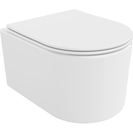 Mexen Sofia WC misa Rimless s pomaly padajúcim sedátkom, duroplast, biela - 30540300