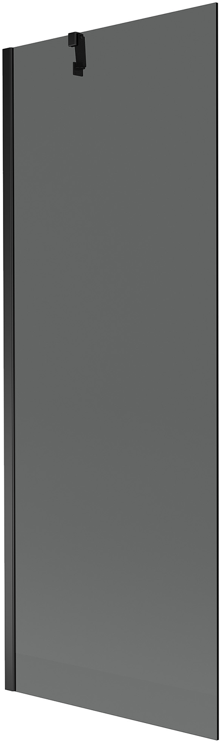 Mexen Next vaňová zástena jednokrídlová 70 x 150 cm, Grafitová čierna, Čierna - 895-070-000-00-40-70