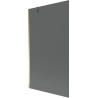 Mexen Next vaňová zástena jednokrídlová 100 x 150 cm, Grafitová čierna, Zlatá - 895-100-000-00-40-50