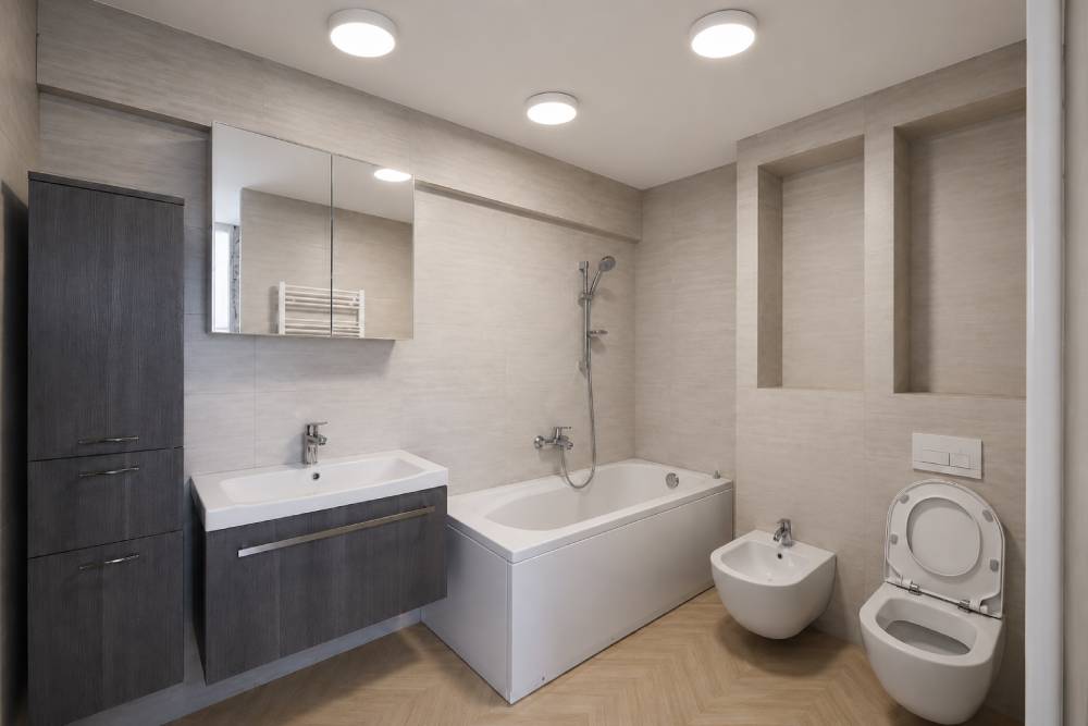 Biele LED stropné svietidlá