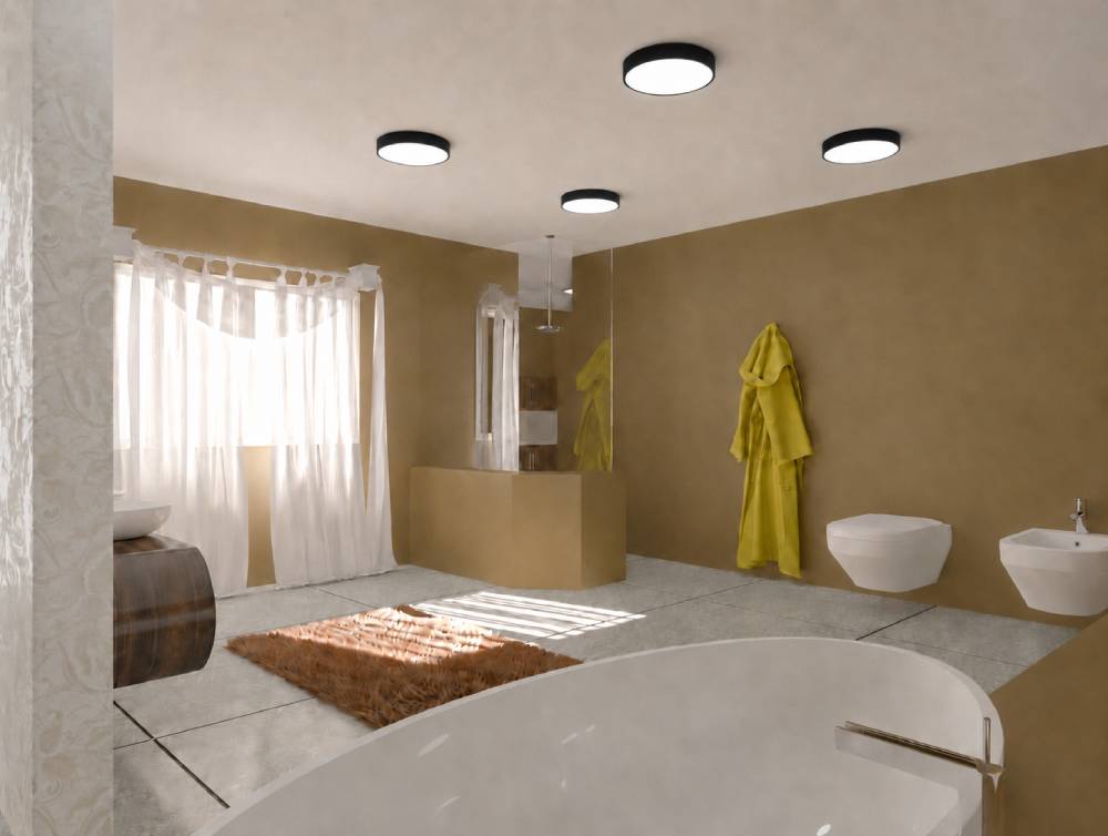 Okrúhle LED stropy