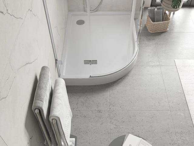 Gresové dlaždice 60x60 v kúpeľni