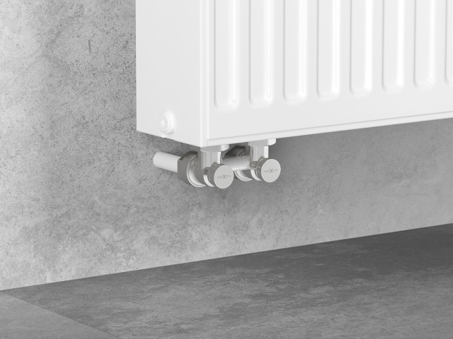 Uhlový radiátorový ventil