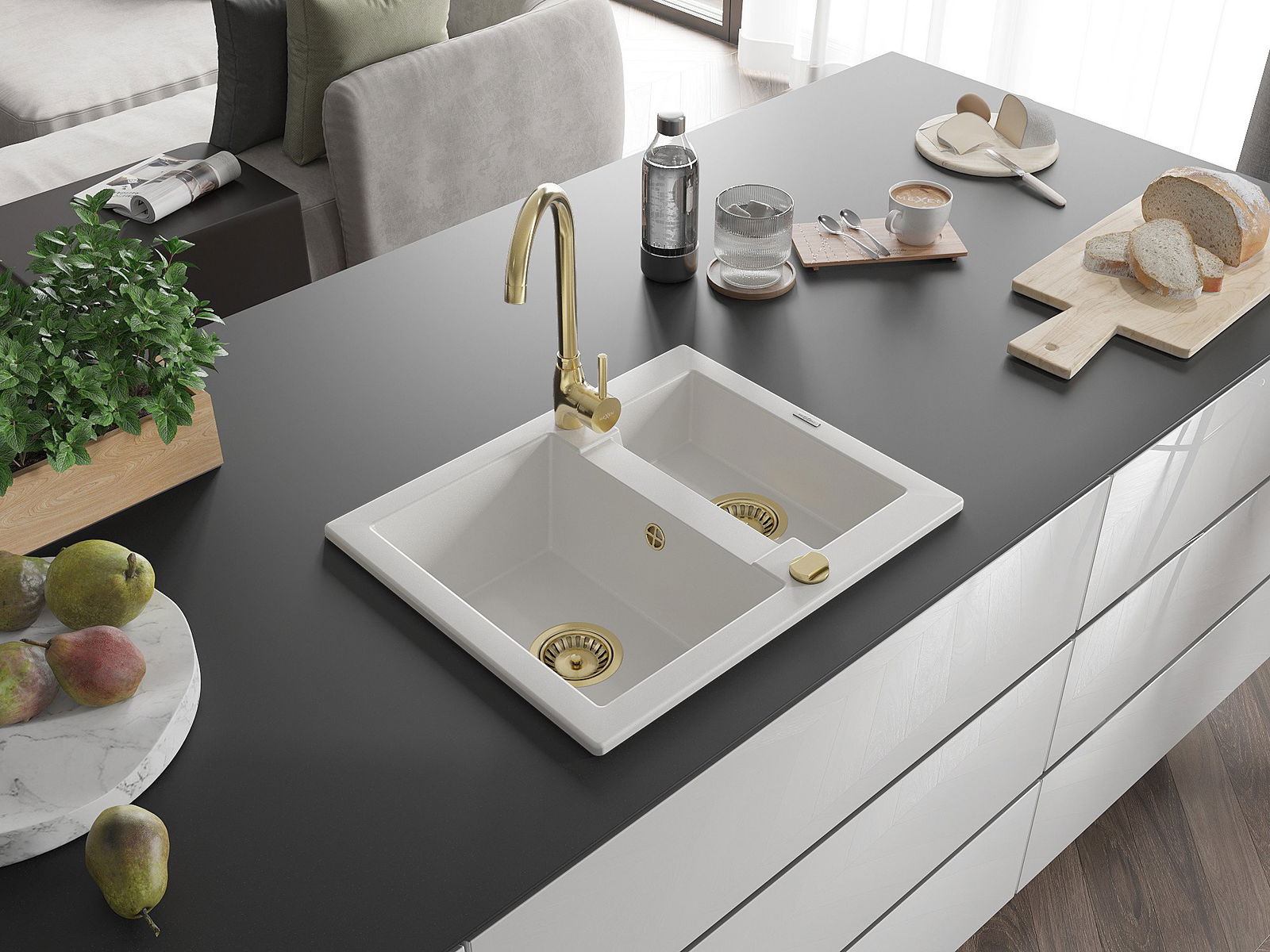 1,5-komorový drez Mexen