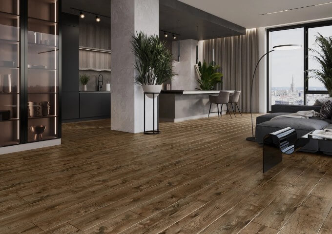 Mexen Orange Beach - inšpirácia orechových vinylových panelov