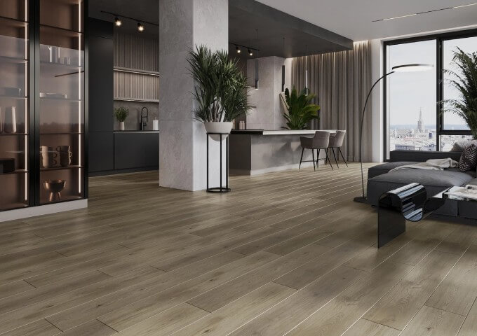 Mexen Perry vinylové panely hnedé