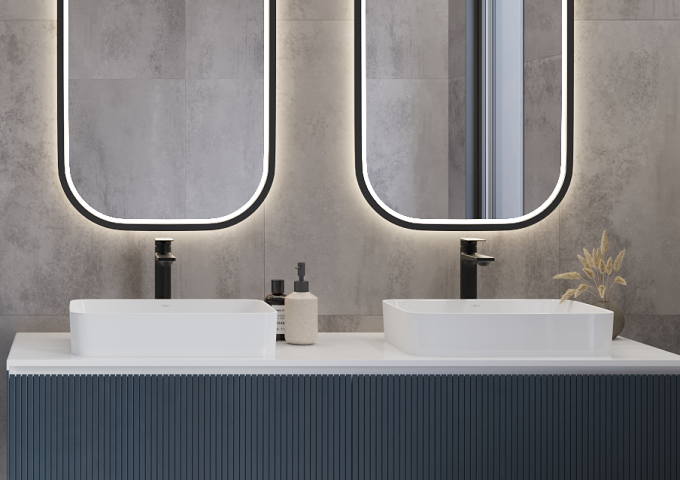 Zátky umývadiel čierne