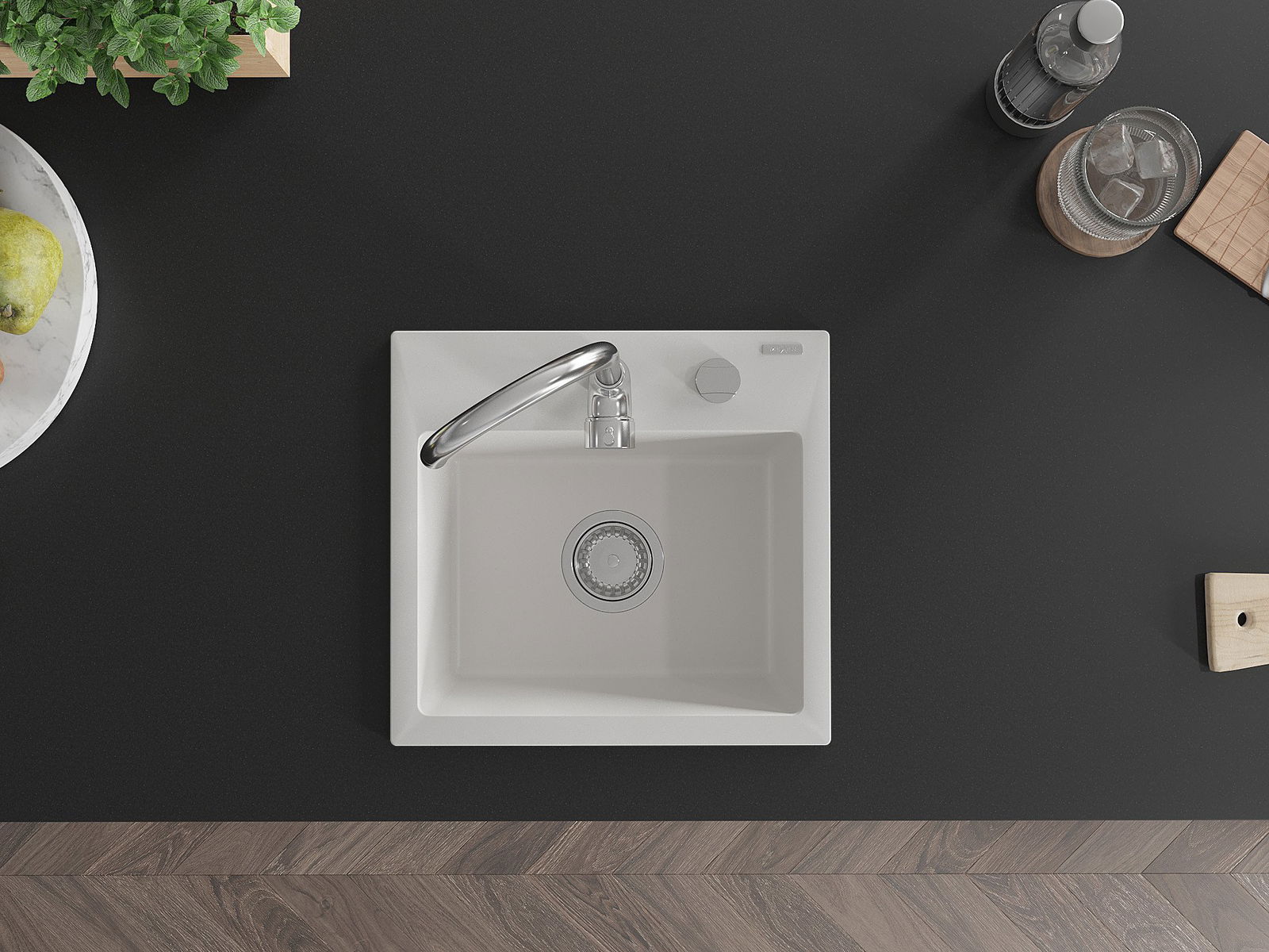 Malý jednokomorový drez Mexen