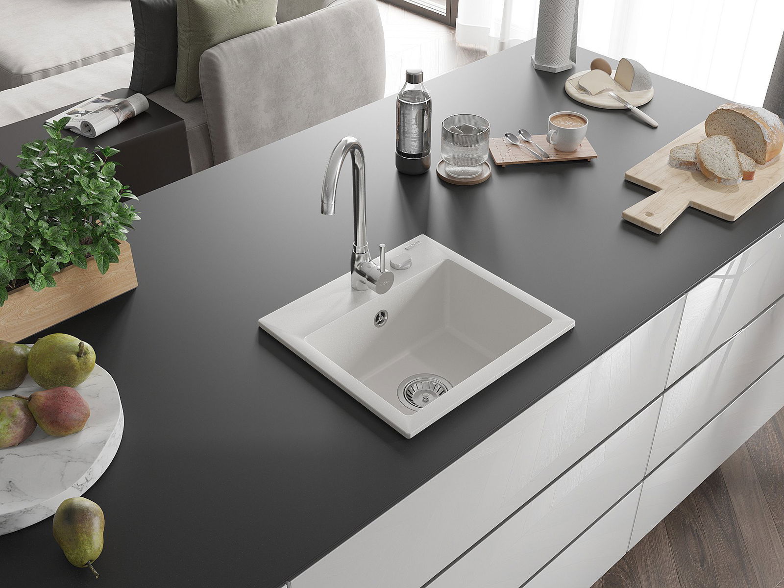 Jednokomorový drez Mexen