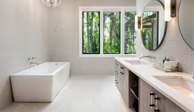 Materiály používané na výrobu vaní