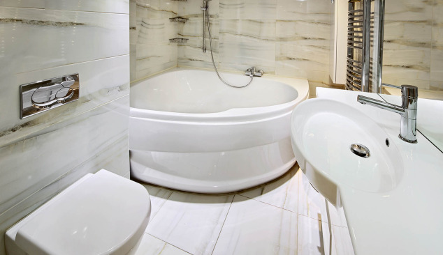 Rohové vane - ideálne využitý priestor