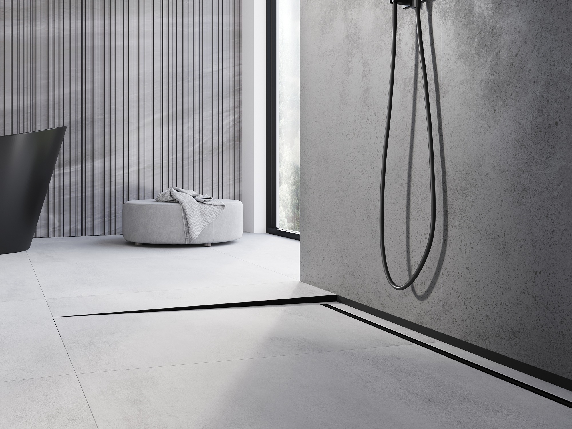 Lišta spádová – inovatívne riešenie do sprchy