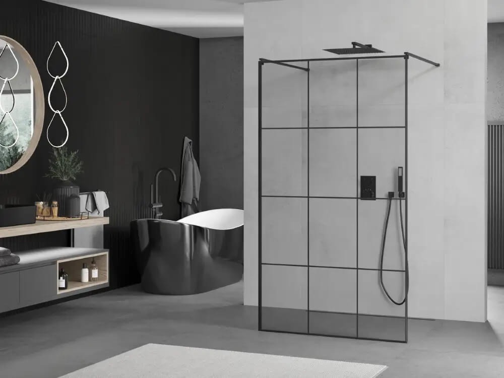 Čierna kúpeľňa – inšpirácie na elegantnú a originálnu aranžáciu